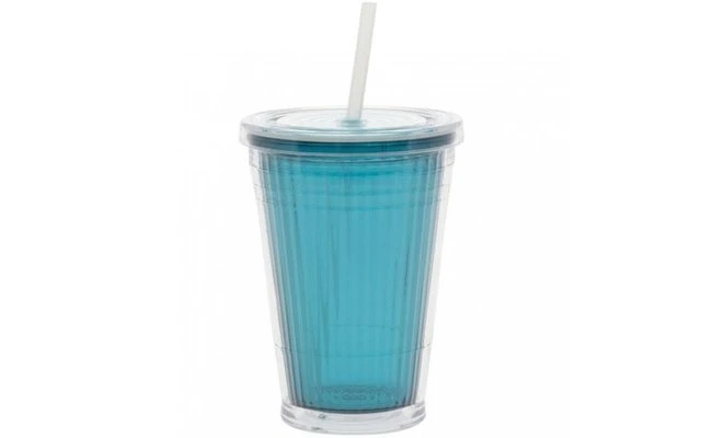 Thermobecher Mit Strohhalm 450 Ml