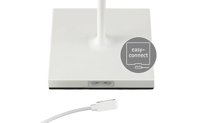 Sigor Nuindie Outdoor Akku-Tischleuchte Rund 380mm Anthrazit