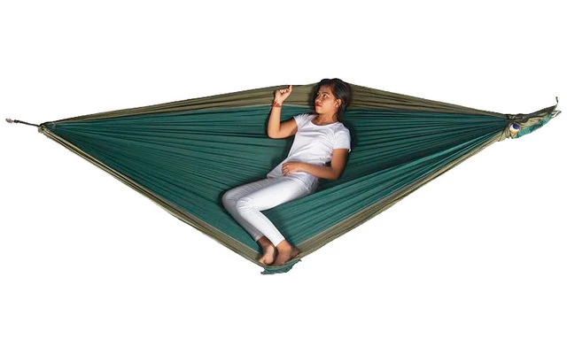 Ticket To The Moon King Size Hammock Hängematte - Aqua/Dark Grey – Bild 6