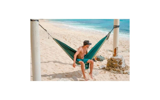 Ticket To The Moon King Size Hammock Hängematte - Aqua/Dark Grey – Bild 7