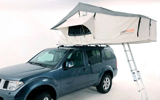 Campwerk Adventure 165 Dachzelt Olive – Bild 4