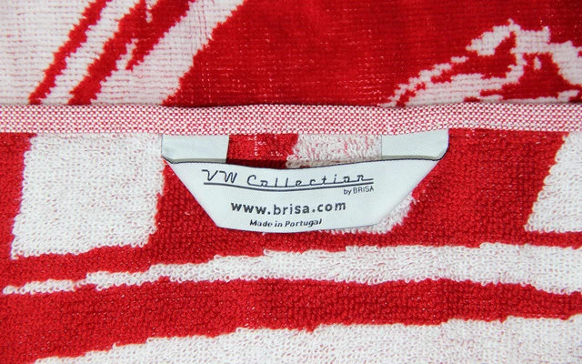 VW Collection T1 Bulli Strandtuch 160 X 90 Cm Blau / Weiß – Bild 2