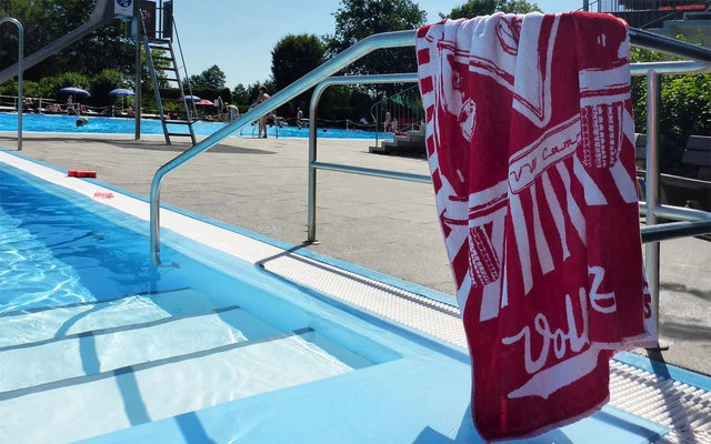 VW Collection T1 Bulli Strandtuch 160 X 90 Cm Blau / Weiß – Bild 3