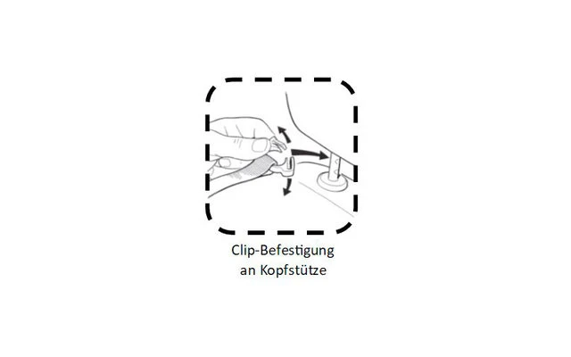 Sitback Basic Light Fahrzeug Sitzauflage 3D Black – Bild 3