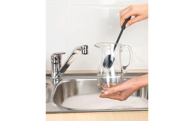 Wenko Silikon Spülbürste 25 Cm Grau – Bild 4