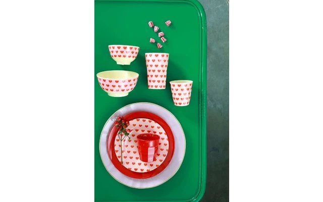 Rice Melamin Becher Multi Tall Wild Flower 400 Ml