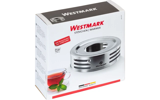 Westmark Tee-Stövchen Aus Edelstahl 150 X 150 X 53 Mm – Bild 5
