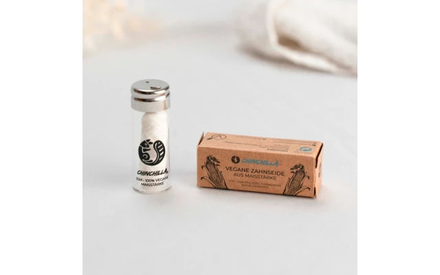 Chinchilla Vegane Zahnseide Zum Nachfüllen Plastikfrei 30 Meter – Bild 5