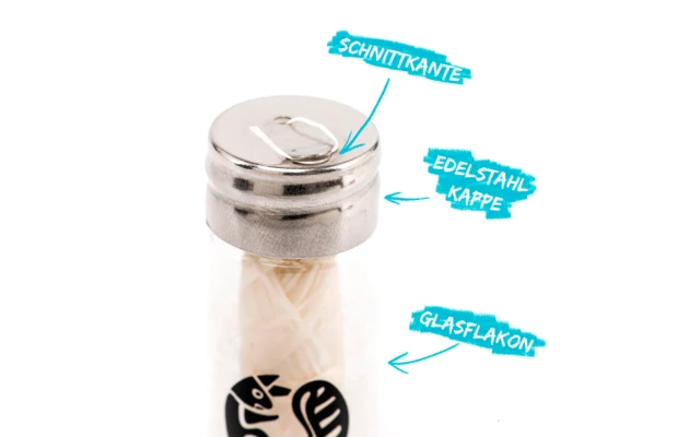 Chinchilla Vegane Zahnseide Zum Nachfüllen Plastikfrei 30 Meter – Bild 6