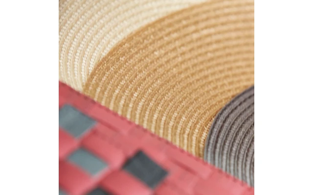 Westmark Circle Tischset 4 Stück Rund 38 Cm Hellbraun – Bild 3