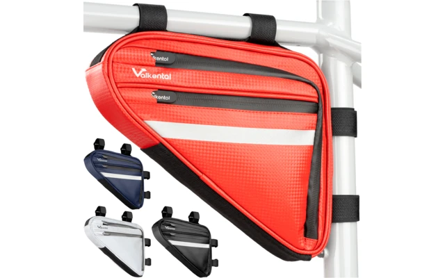 Valkental Triangle Rahmentasche Rot – Bild 2