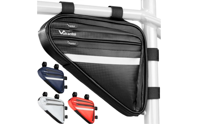 Valkental Triangle Rahmentasche Rot – Bild 3