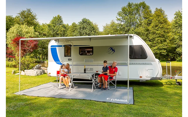 Fiamma CaravanStore XL 310 Sackmarkise Deep Black Tuchfarbe Royal Grey 310 Cm – Bild 5