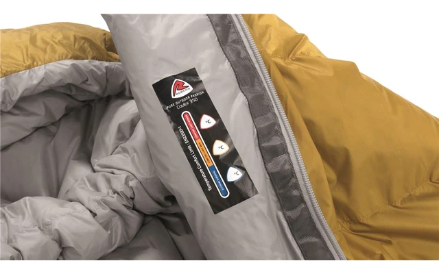 Robens Schlafsack 220 X 80 X 51 Cm Gelb Couloir 350 – Bild 4