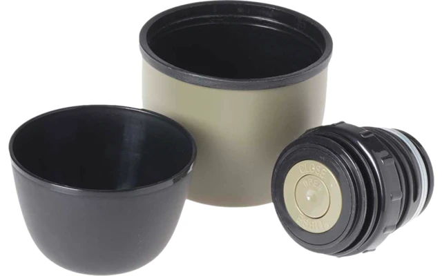 Esbit Classic Edelstahl Isolierflasche Olivgrün 1 Liter – Bild 2