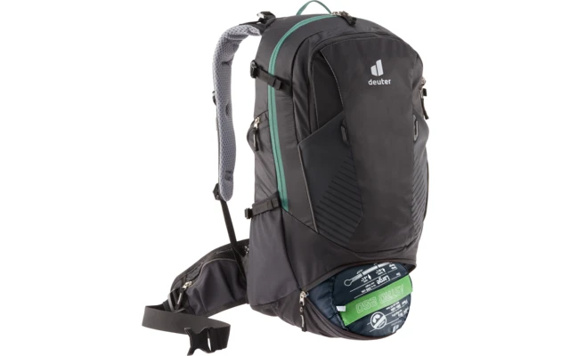 Deuter Trans Alpine 30 Fahrradrucksack 30 Liter Chestnut Deep Sea – Bild 3