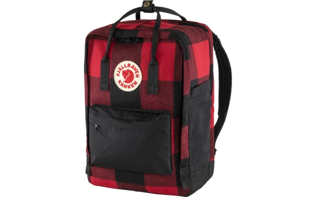 Fjällräven Kanken Re-Wool 15 Zoll Laptoprucksack 18 Liter Granite Grey – Bild 2