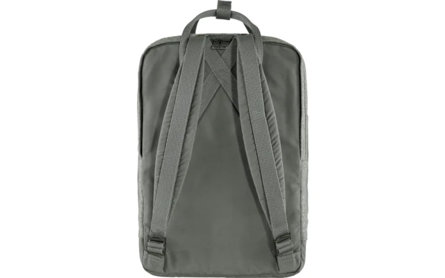Fjällräven Kanken Re-Wool 15 Zoll Laptoprucksack 18 Liter Granite Grey – Bild 3